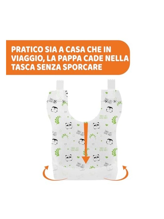 Bavaglini monouso compostabili 36 pz