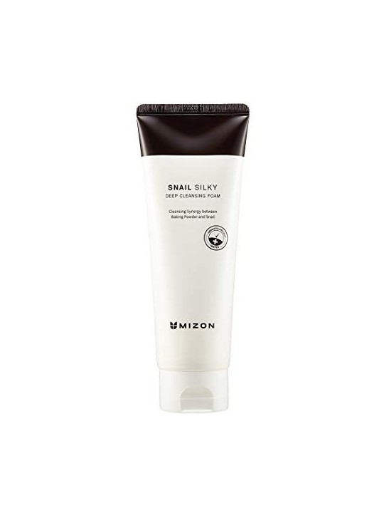 Snail Silky Deep Cleansing Foam Schiuma viso detergente quotidiana donna 150ml