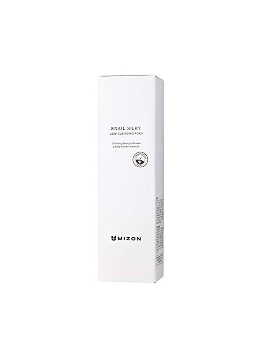 Snail Silky Deep Cleansing Foam Schiuma viso detergente quotidiana donna 150ml
