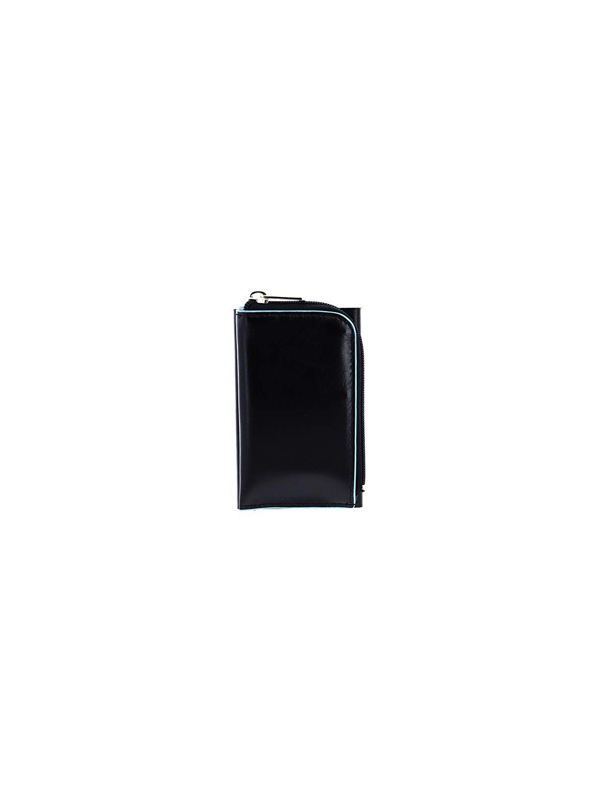 Piquadro Blue Square Porta Carte di Pelle Nero Uomo
