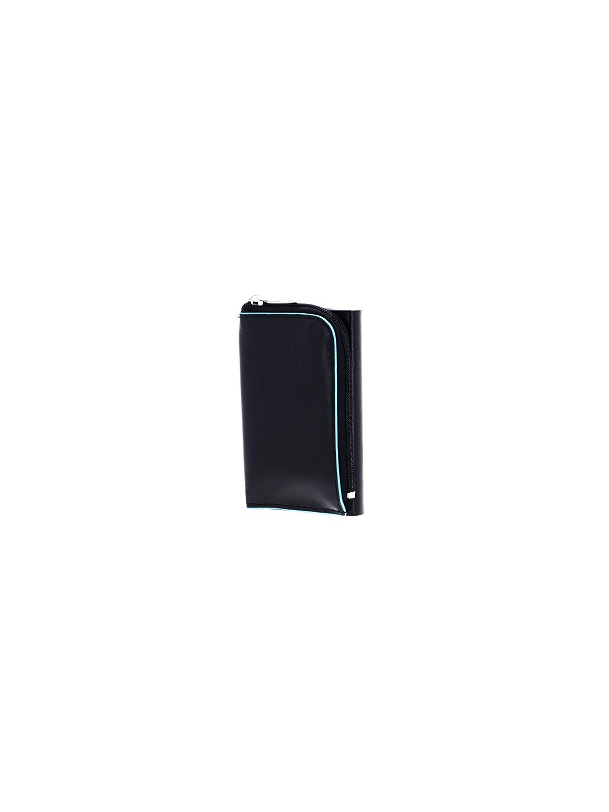Piquadro Blue Square Porta Carte di Pelle Nero Uomo