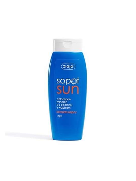 Latte rinfrescante dopo sole Ziaja Sun con calcio