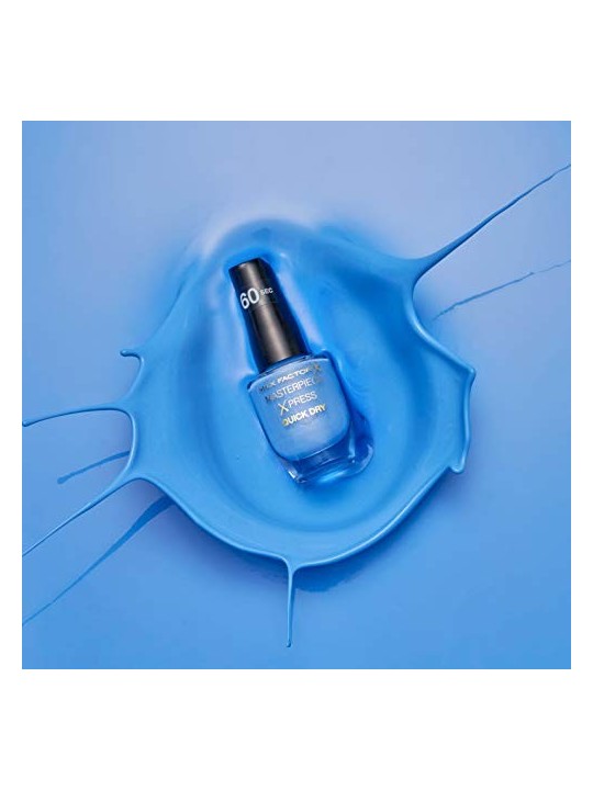 Max Factor Smalto per unghie Masterpiece Xpress Quick Dry 8 ml donna  855 Blue Me Away