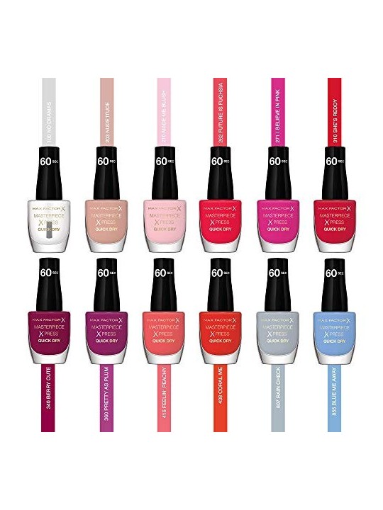 Max Factor Masterpiece Xpress Quick Dry Nail Polish 8ml 262 Future Is Fuchsia