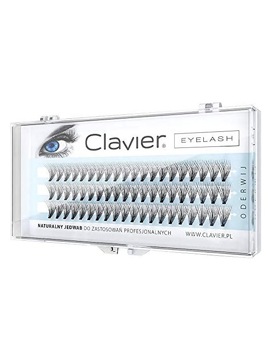 CLAVIER Ciglia ciuffi di ciglia 9mm