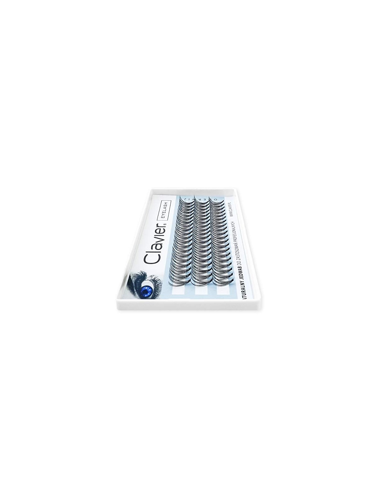 CLAVIER Ciglia ciuffi di ciglia 10mm