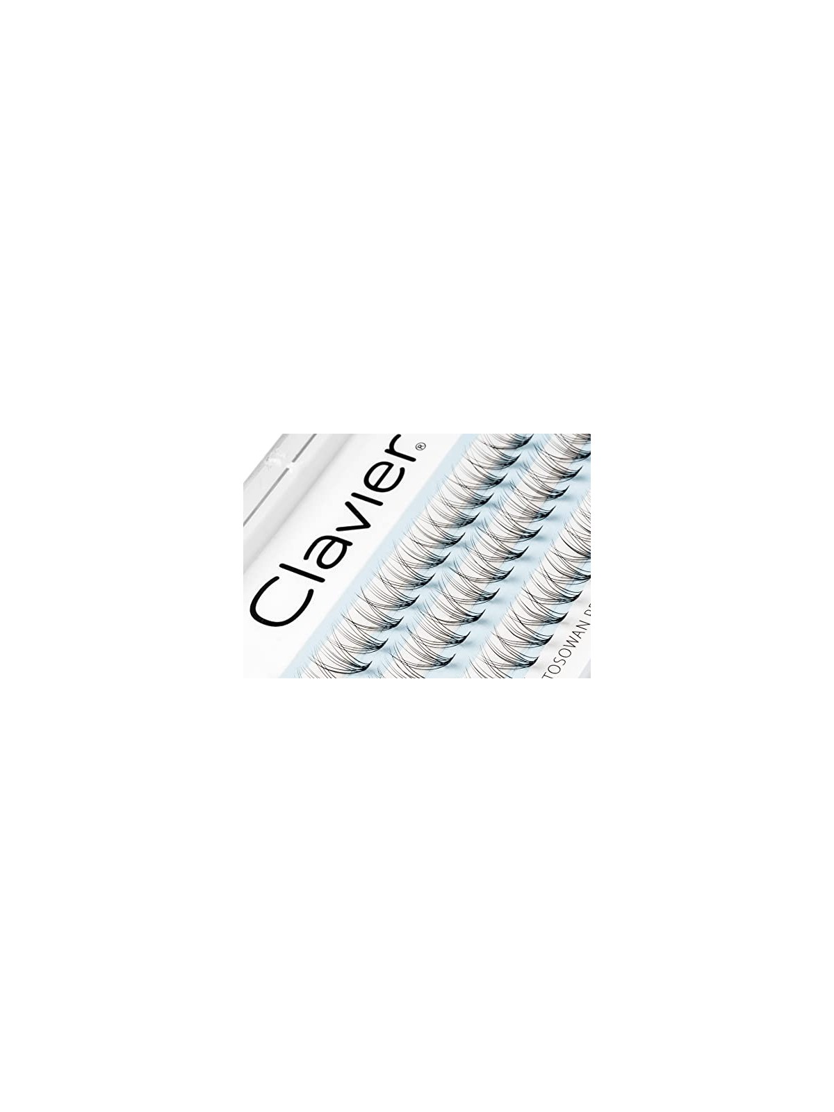 CLAVIER Ciglia ciuffi di ciglia 10mm