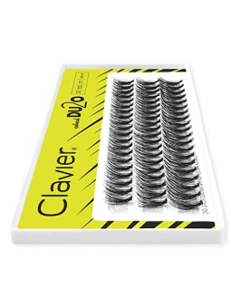 CLAVIER DU2O Ciuffi di ciglia MIX Doppio Volume 9mm 10mm 11mm