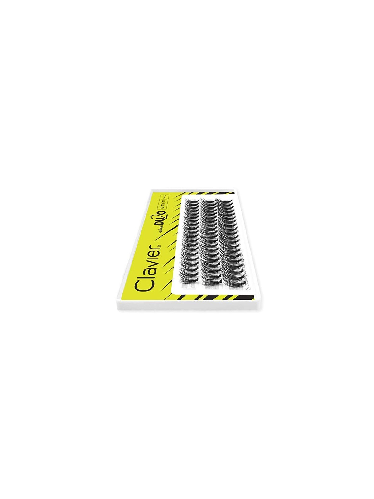 CLAVIER DU2O Ciuffi di ciglia MIX Doppio Volume 9mm 10mm 11mm