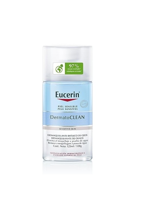 Eucerin DERMATOCLEAN struccante occhi 125ml unisex