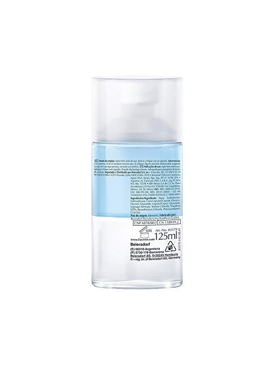 Eucerin DERMATOCLEAN struccante occhi 125ml unisex