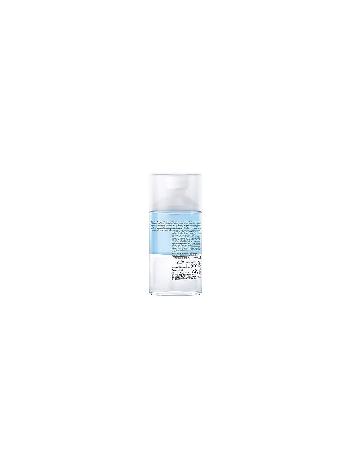 Eucerin DERMATOCLEAN struccante occhi 125ml unisex