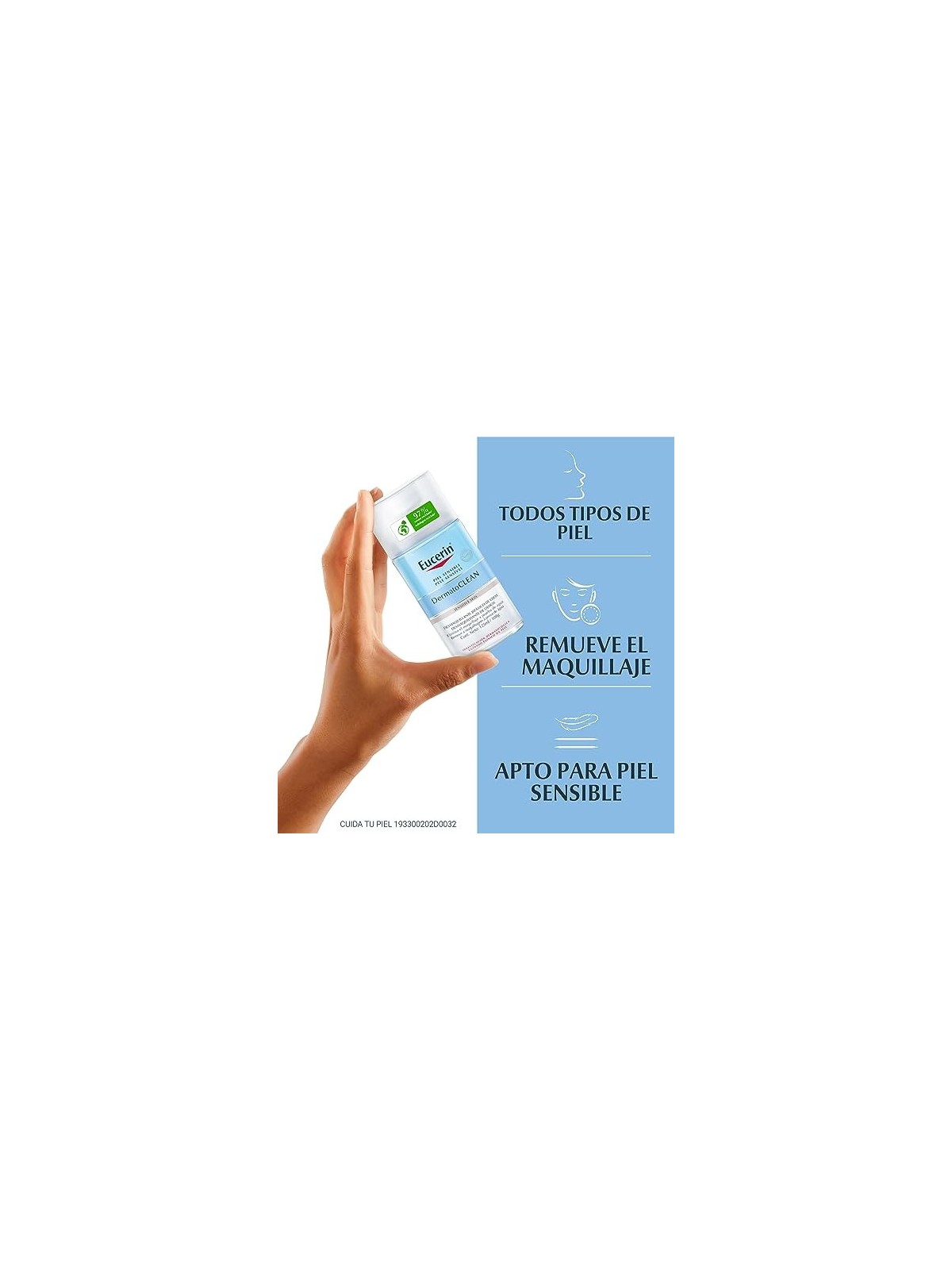 Eucerin DERMATOCLEAN struccante occhi 125ml unisex