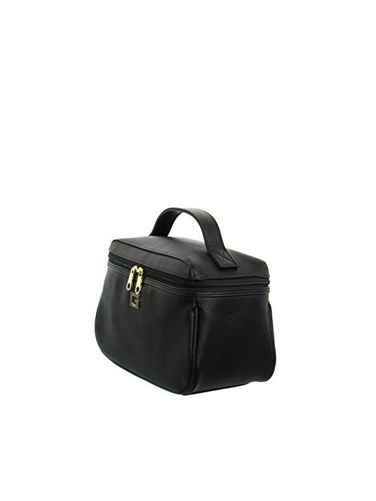Borsa Accessori in Ecopelle Sintetica Nera