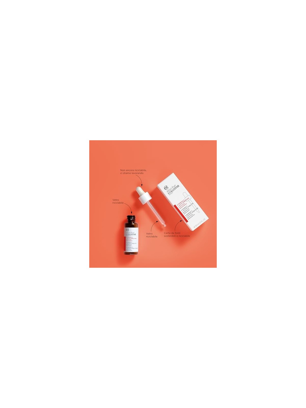 Collistar Pure Actives Vitamin C  Alpha-Arbutin Serum 30ml