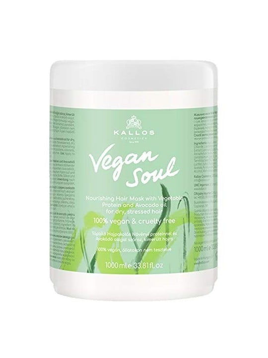 Kallos Vegan Soul Nourishing Hair Mask 1000ml