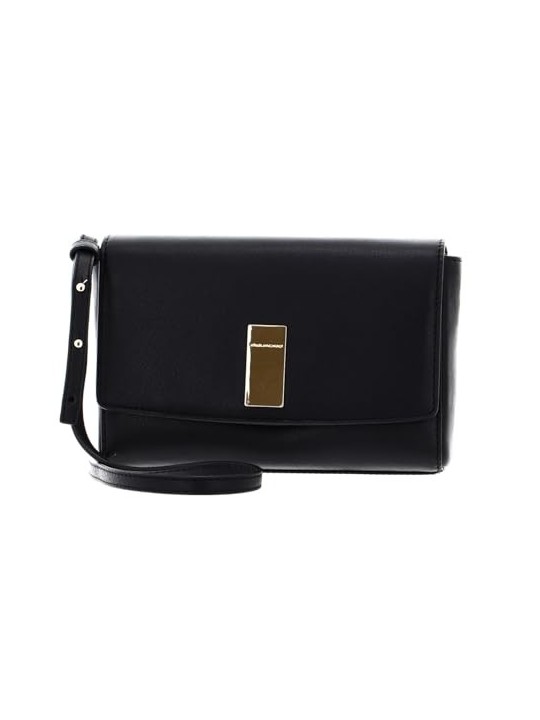 Piquadro Dafne Borsa a Mano in Pelle con Sistema RFID Nera 19 cm