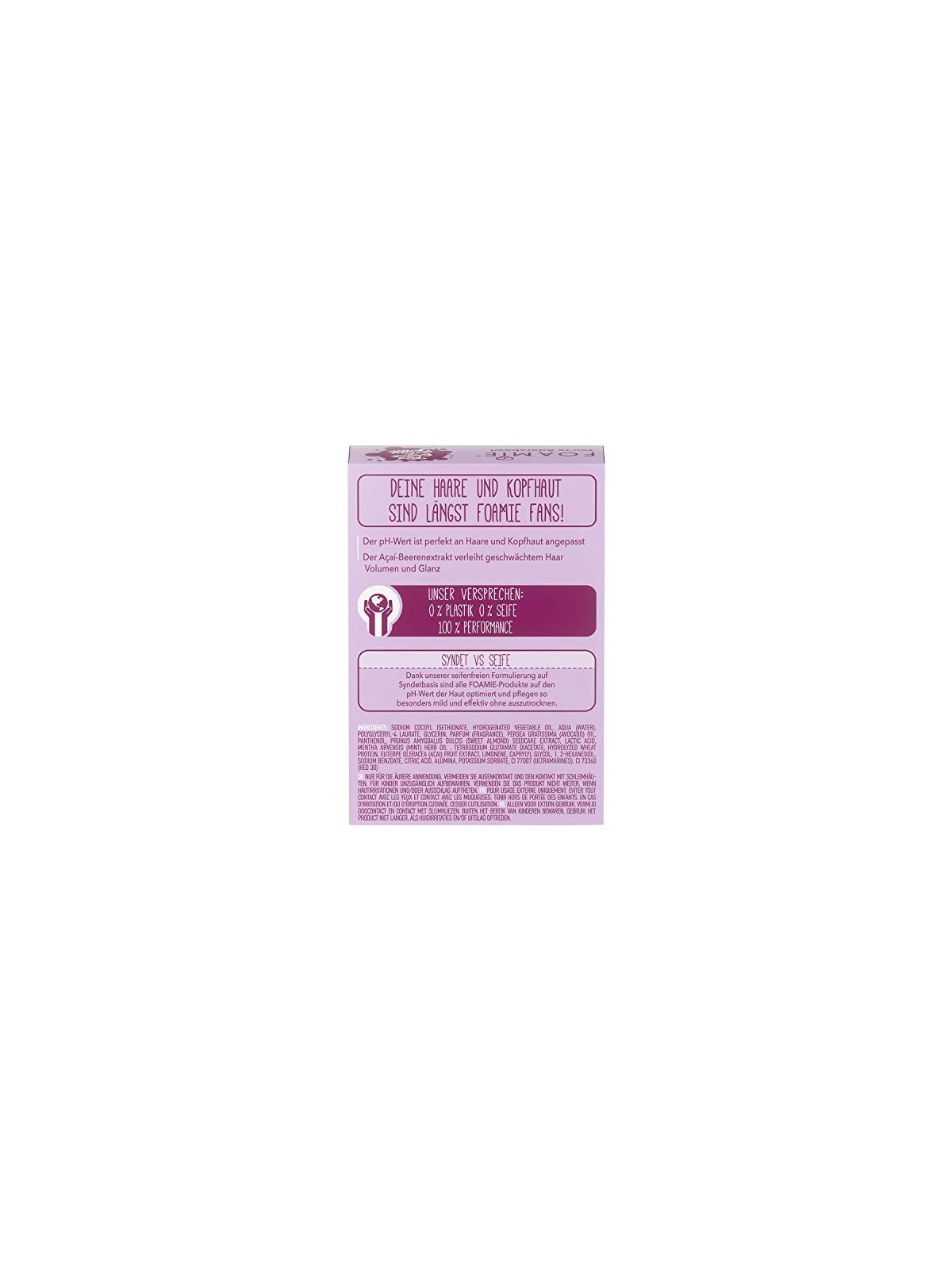Barra Condizionante Foamie Adorabowl per Volume 80 g Unisex