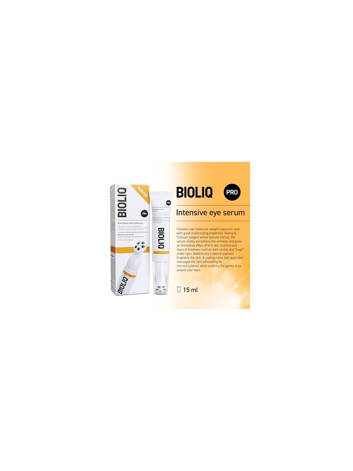 BIOLIQ Pro siero occhi intensivo 15ml