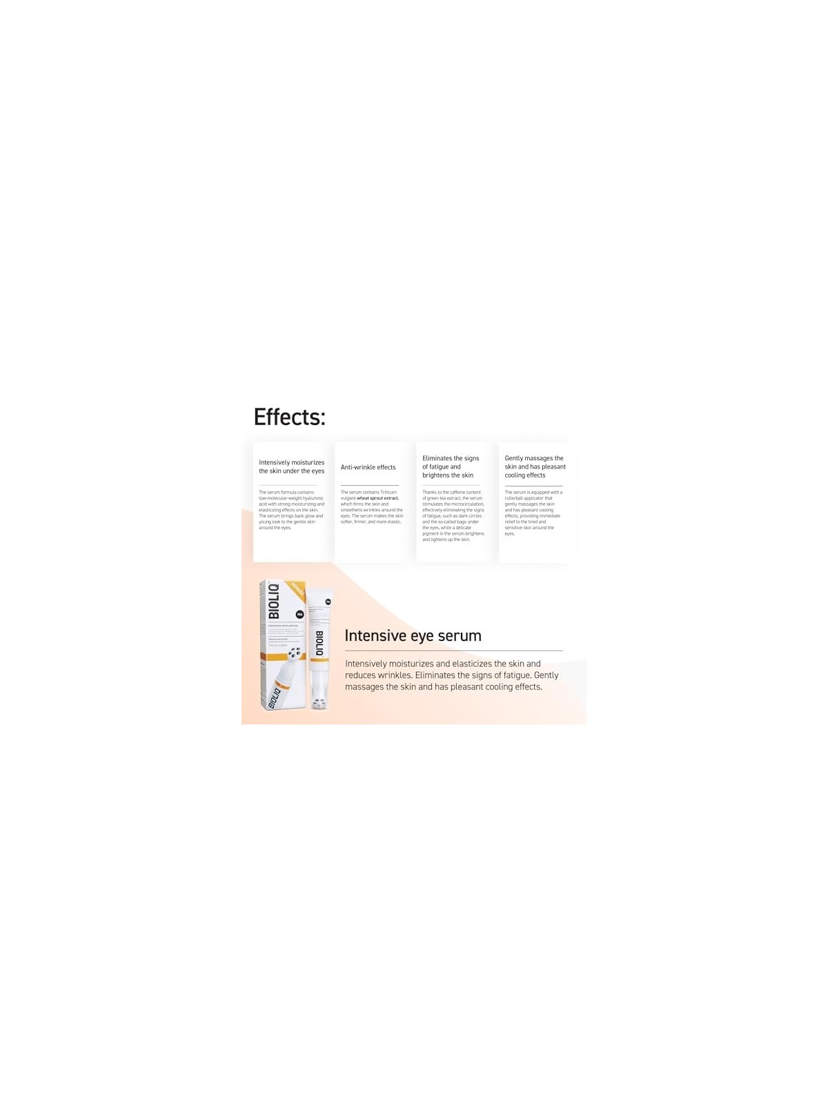 BIOLIQ Pro siero occhi intensivo 15ml