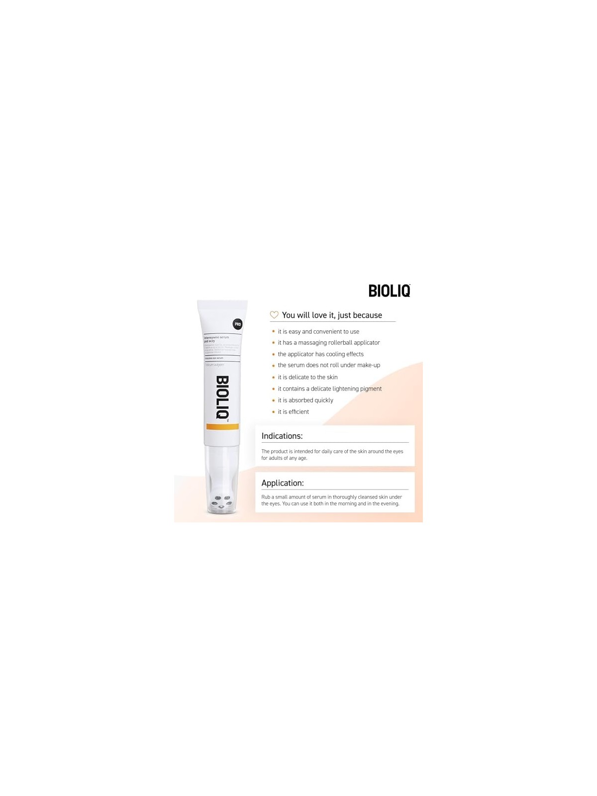 BIOLIQ Pro siero occhi intensivo 15ml