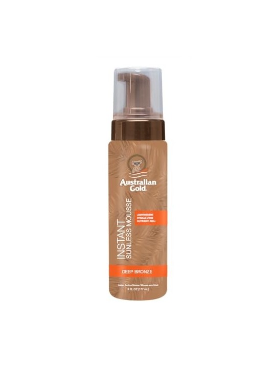 Australian Gold Instant Sunless Mousse 177ml Deep Bronze