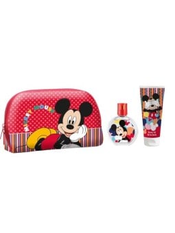 Set regalo Topolino eau de toilette 50 ml gel doccia 100 ml e trousse unisex