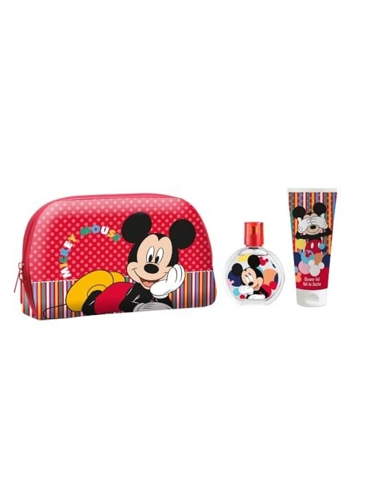 Set regalo Topolino eau de toilette 50 ml gel doccia 100 ml e trousse unisex