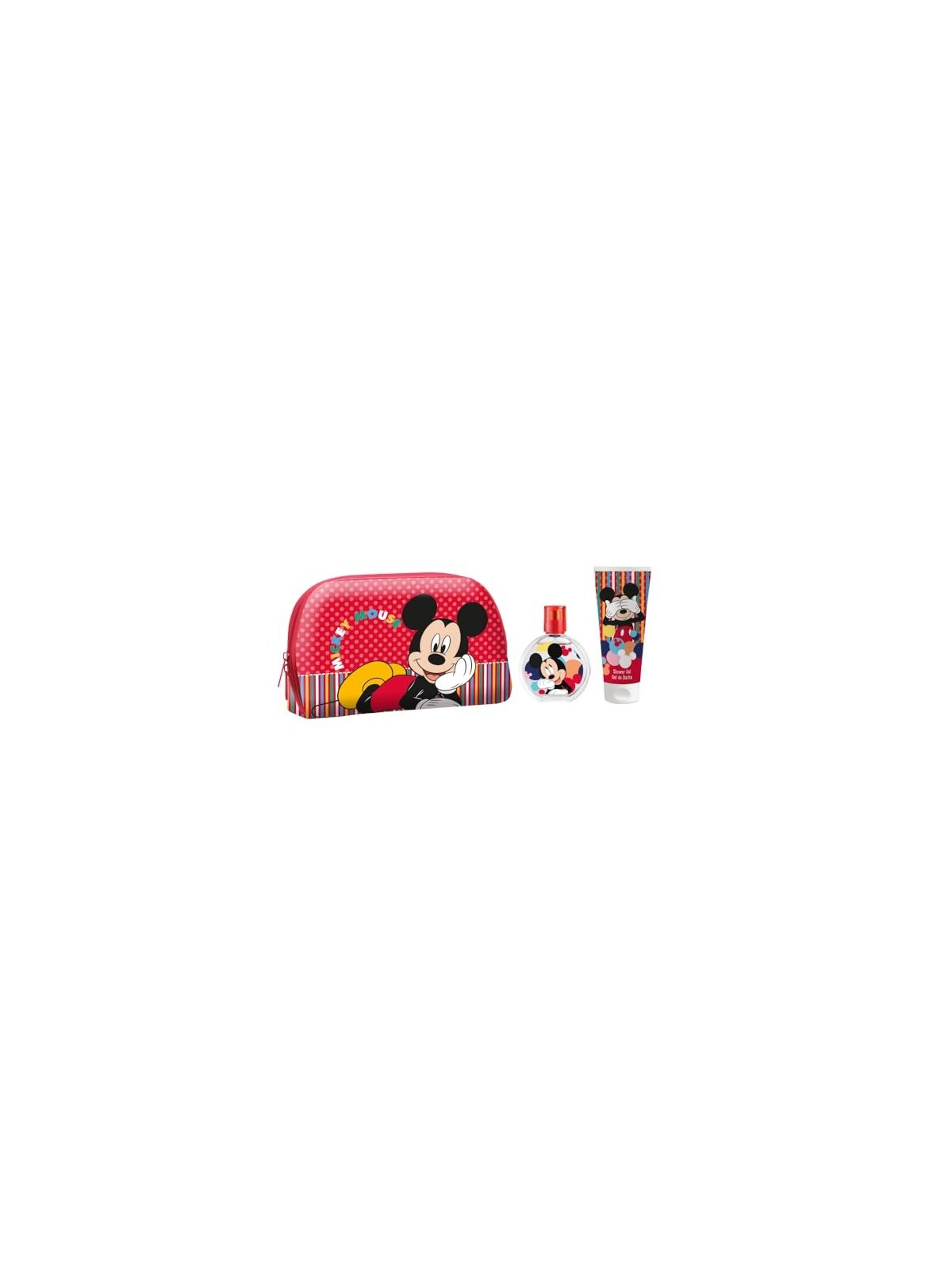 Set regalo Topolino eau de toilette 50 ml gel doccia 100 ml e trousse unisex
