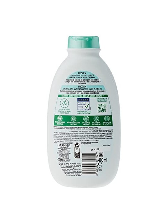 GARNIER ULTRA MORBIDO shampoo e balsamo per bambini allavena 400ml unisex