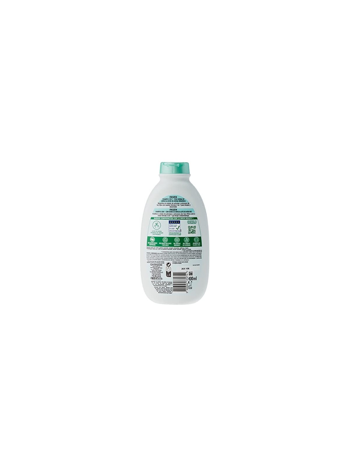 GARNIER ULTRA MORBIDO shampoo e balsamo per bambini allavena 400ml unisex