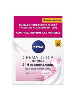 Nivea Crema Giorno Nutriente 24h Idratazione Pelle Secca e Sensibile 50ml