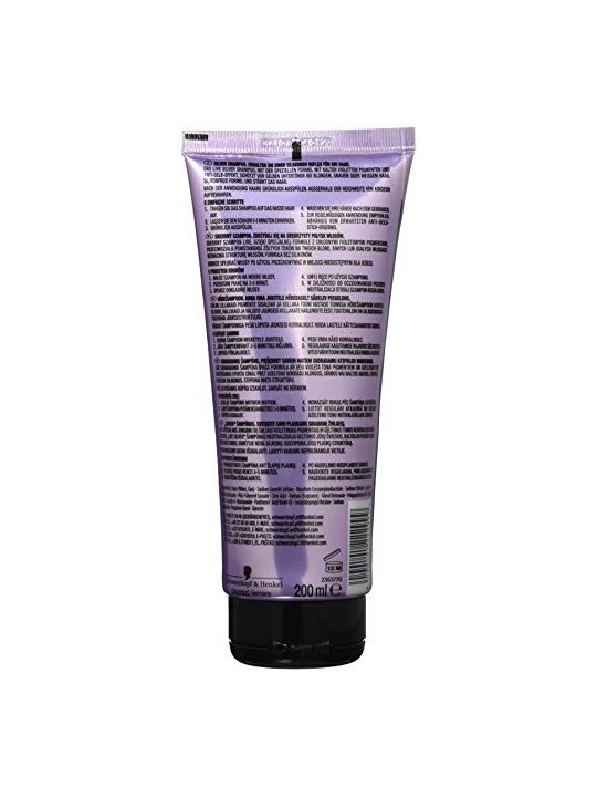 Schwarzkopf Live Silver Shampoo Yellow Neutralizer 200ml
