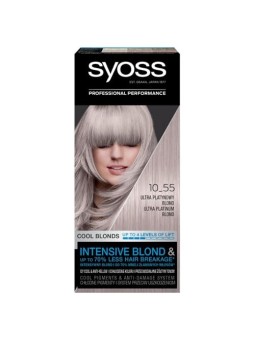 Syoss Permanent Blonde Hair Coloration for Women 50ml Ultra Platinum Blonde