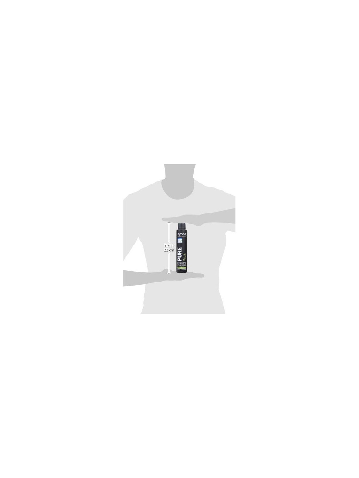 SYOSS Pure Fresh Dry Shampoo per capelli secchi 200ml