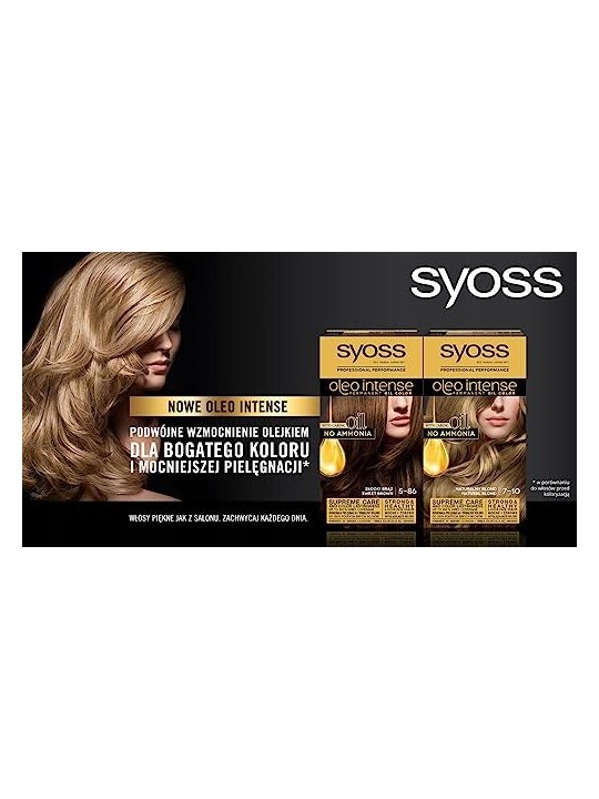Syoss Oleo Colore Permanente In Olio Permanente 50 ml donna 310 Deep Brown