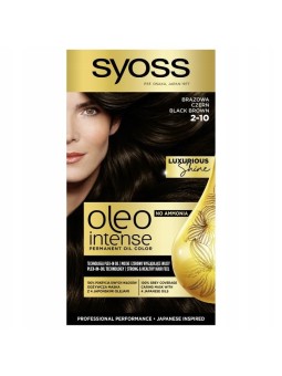 Syoss Oleo Colore Permanente In Olio 210 Black Brown