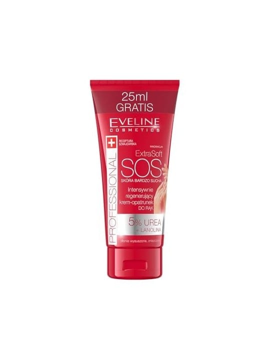 EVELINE Extra Soft SOS crema mani intensamente rigenerante 100ml Eveline Cosmetics www.essenzetotalstyle.com 