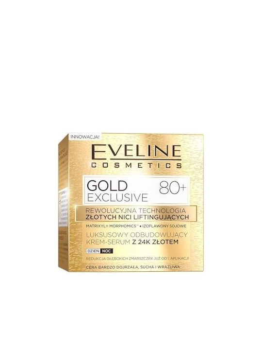 Gold Exclusive Lussuosa CremaSiero Rigenerante 80 Crema per la pelle matura donna 50ml