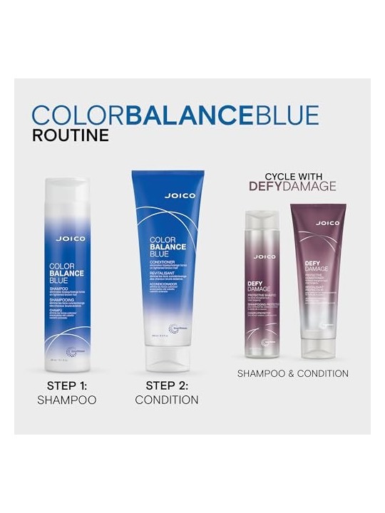 Joico Shampoo blu bilanciamento del colore donna 300ml