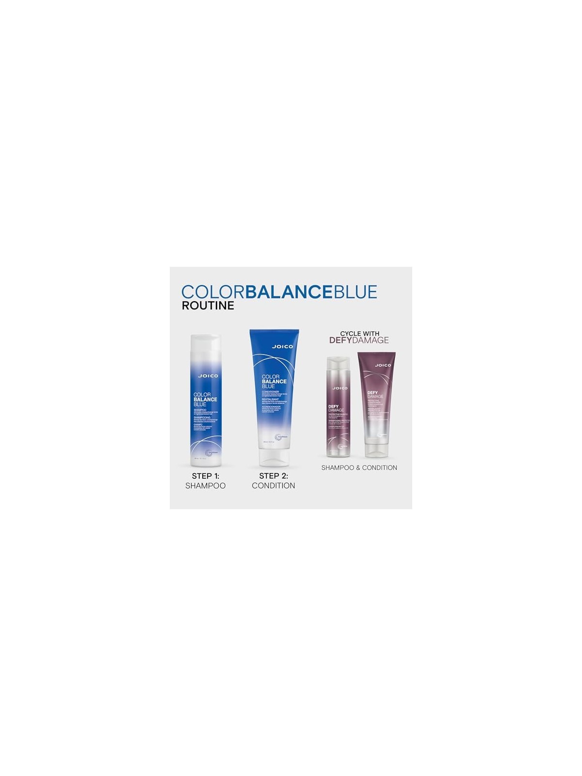 Joico Shampoo blu bilanciamento del colore donna 300ml