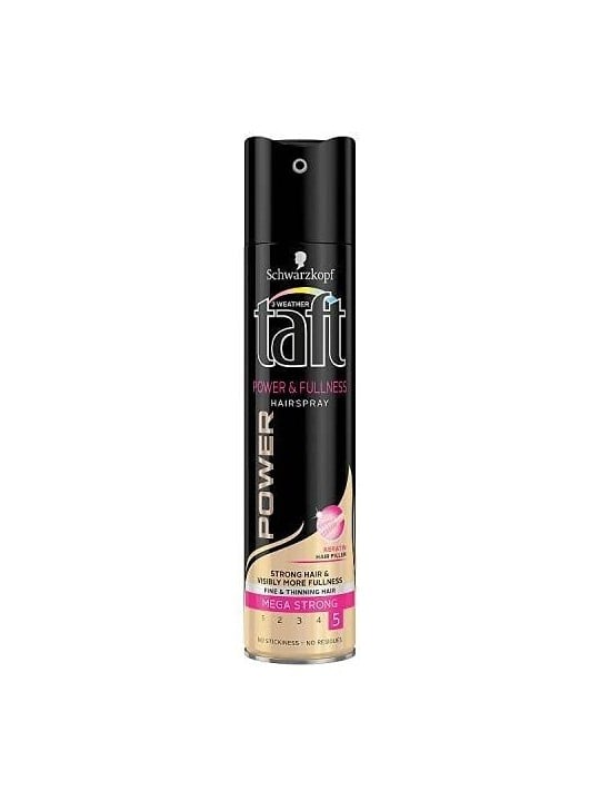 Lacca per capelli Taft Power Fullness Mega Strong 5 250ml