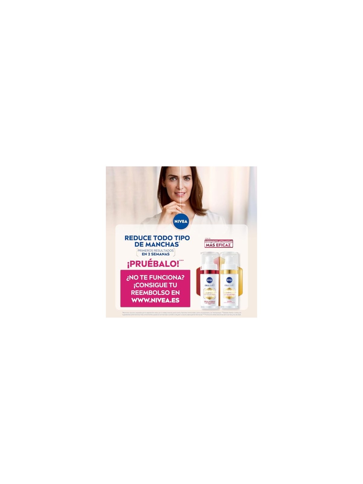 Siero avanzato Nivea LUMINOUS 630ï¿½ï¿½ 30ml