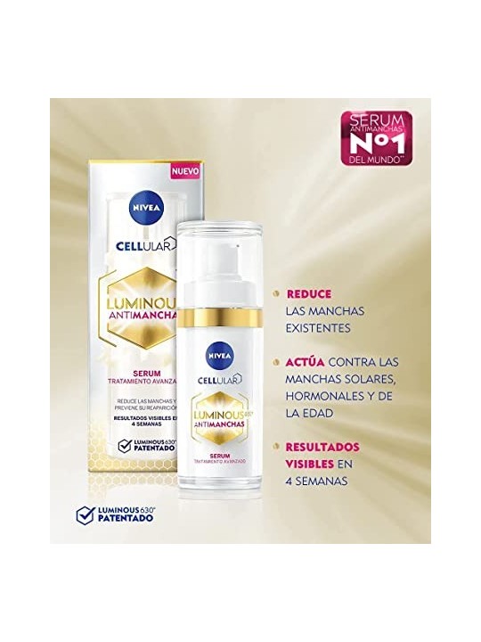 Siero avanzato Nivea LUMINOUS 630ï¿½ï¿½ 30ml