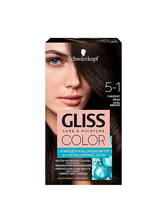 GLISS Color Care Moisture tintura per capelli 51 Cool Brown