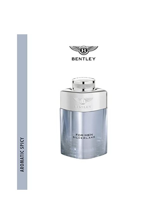 Bentley For Men Silverlake eau de parfum uomo 100ml