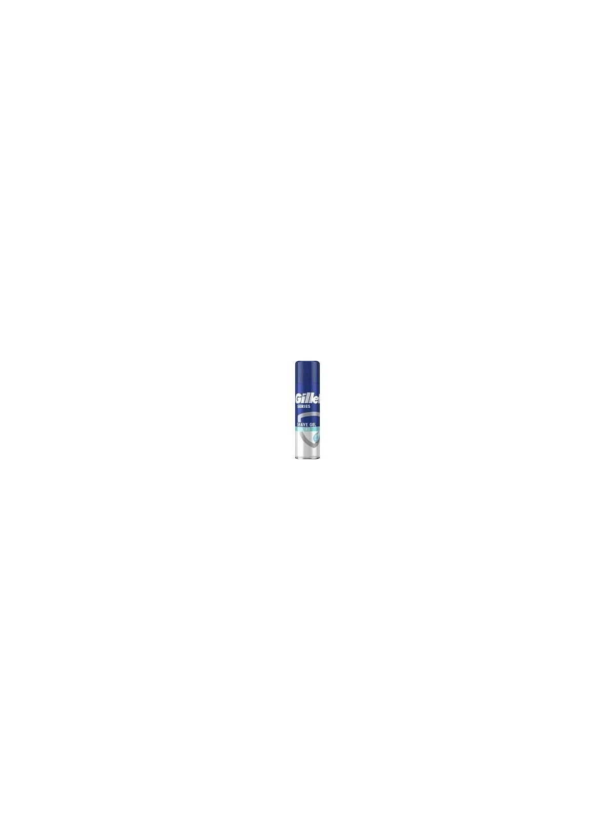 Gel da barba rinfrescante all'eucalipto Gillette Serie Sensitive uomo