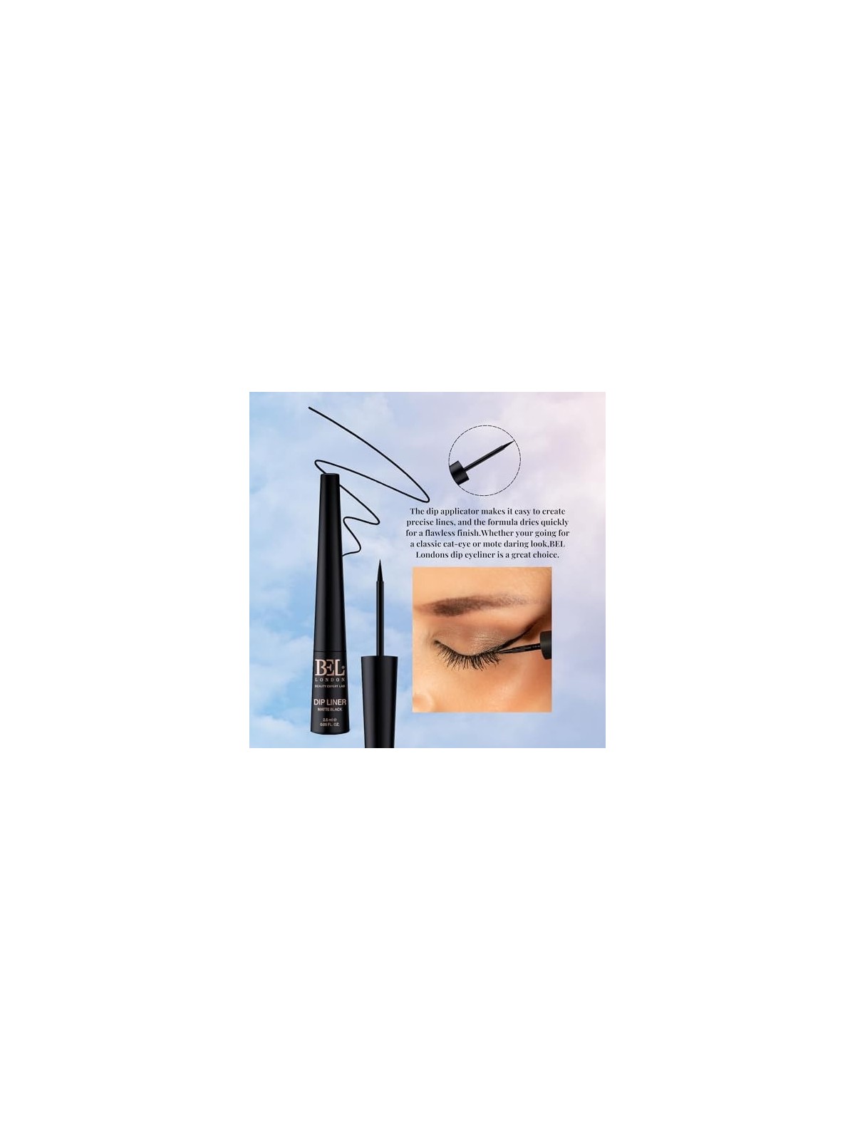 Bel London Dip Liner Aqua Nero Opaco