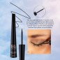 Bel London Dip Liner Aqua Impermeabile Eyeliner Liquido Contorno Colore Nero Opaco 25ml donna