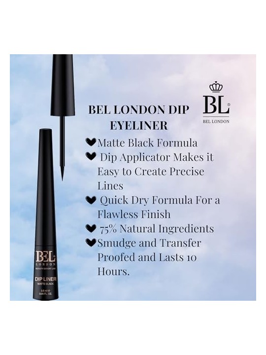 Bel London Dip Liner Aqua Nero Opaco